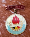 Insigna pionier distins cu titlul Cutezatorul