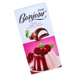 Desert glazurat cu biscuit si dulceata de cirese Konti Bonjour 232g MGR15120