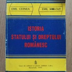 Istoria statului si dreptului romanesc- Emil Cerna, Emil Molcut