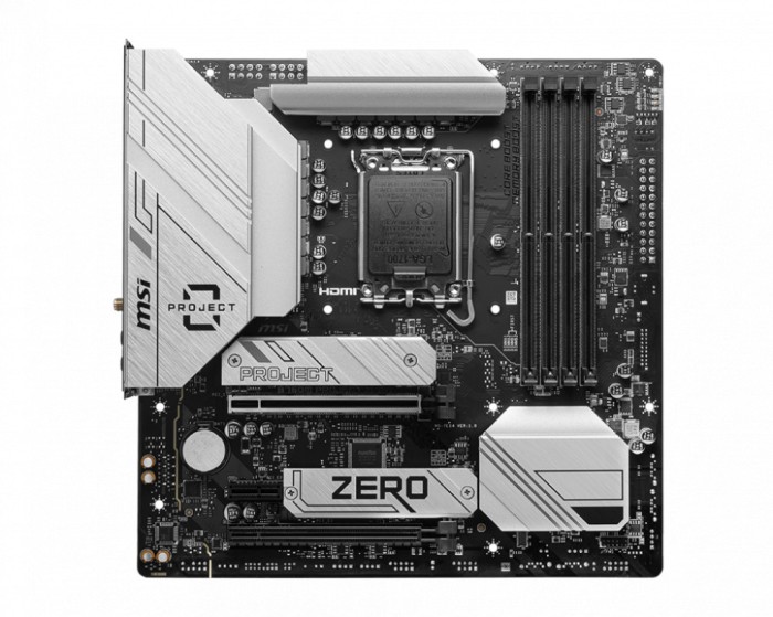 Placa de baza MSI B760M PROJECT ZERO &quot;B760M PROJECT ZERO&quot;