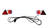 Bara Remorca cu Lampa SMD 12V, Cablaj 6m Inclus, 1.22m, ALM