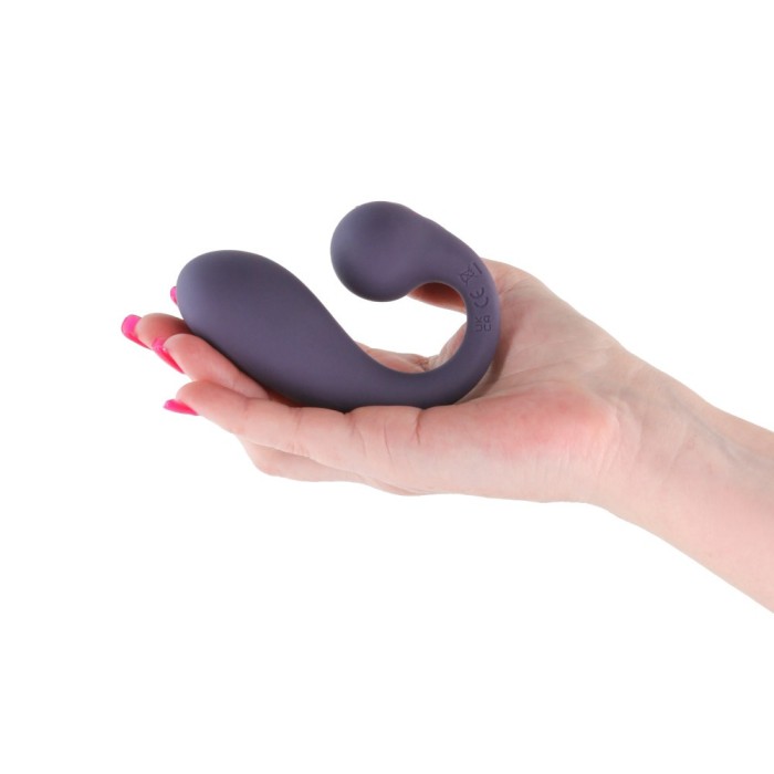 Vibrator Dublu Secrets Maple, Cenusiu