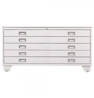Dulap metalic pt. Desene, Harti A0 cu 5 sertare, 1300x930x640 mm (LxlxH), Asamblat, PLUS foto