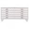 Dulap metalic pt. Desene, Harti A0 cu 5 sertare, 1300x930x640 mm (LxlxH), Asamblat, PLUS
