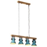Cumpara ieftin Lampa de tavan 25 W, albastru uzat, 90x24x111 cm, E27