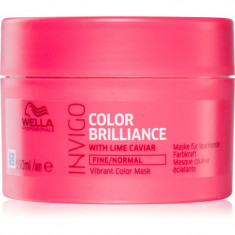 Wella Professionals Invigo Color Brilliance masca hidratanta pentru par fin si normal 150 ml