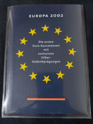 Euro set - Germania 2002 , UNC 8 monede foto