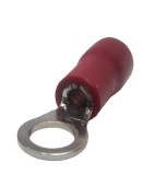 Set 100 buc papuc cupru izolat pentru fir de 0.5-1.5mm &sup2; cu gaura de 4mm, Omu System