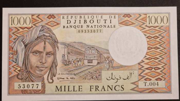 Djibouti 1000 Franci 1988 UNC