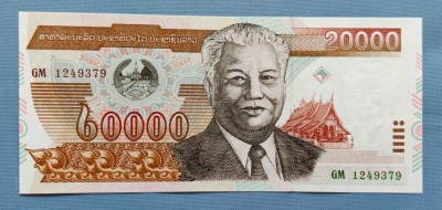 Laos - 20 000 Kip (2003) foto