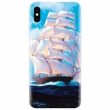 Husa silicon pentru Apple Iphone X, Attractive Art Of Ships