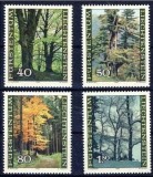 Liechtenstein 1980 - Anotimpuri, arbori, serie neuzata