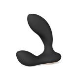 Stimulator Prostata HUGO 2, Aplicatia Lelo Connect, Silicon, USB, Negru, 10.4 cm