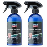 Cumpara ieftin Pachet 2 x Solutie Liqui Moly restaurare plastic 500 ml