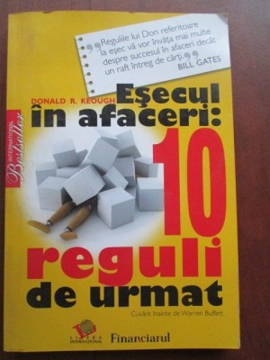 Esecul in afaceri: 10 reguli de urmat foto