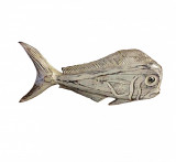 Decoratiune de perete specific mediteranean White Vintage Fish