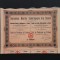Actiune 1912 Soc. marilor stabilimente Sinaia , titlu , actiuni