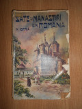 Nicolae Iorga - Sate si manastiri din Romania (1916, necesita relegare)