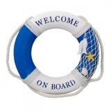 Colac decorativ pentru vapor Welcome 30cm albastru Zilan ZTS8041