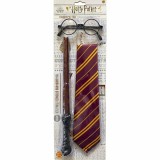 Accesorii Harry Potter - Bagheta, cravata &amp; ochelari