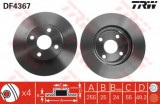 Disc frana TOYOTA COROLLA Limuzina (E12J, E12T) (2001 - 2008) TRW DF4367