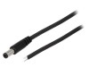Cablu Alimentare DC 5,5/1,7 Negru 1,5m