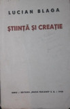 STIINTA SI CREATIE