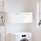 vidaXL Dulap de perete, alb, 80x36,5x35 cm, lemn compozit 830060