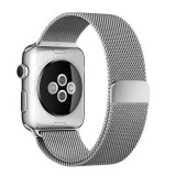 Cumpara ieftin Curea Bratara Apple Watch 42mm 44mm 45mm Milanese Loop Silver