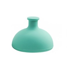 Dispozitiv Terapeutic Sputa, Cyrax, Cupa pentru Terapie Toracica, Dispozitiv de Eructare, pentru Sugari si Copii, 7.5 x 6 cm, din Silicon, Verde