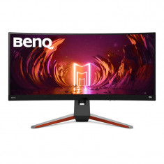 Monitor LED Gaming Curbat BenQ MOBIUZ EX3415R 34 inch UWQHD IPS 1ms 144Hz Black foto