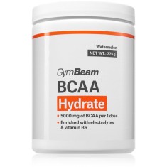 GymBeam BCAA Hydrate complex de aminoacizi pentru susținerea performanțelor sportive aroma Watermelon 375 g