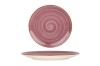 Set 6 Farfurii Desert Bonna Aura Blackberry, Portelan, 21 cm, Mov - Rezistente la Microunde si Masina de Spalat Vase