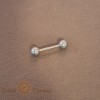 Piercing corporal titan cu bile extra-mari