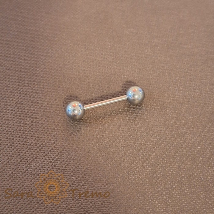 Piercing corporal titan cu bile extra-mari
