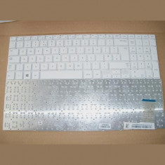 Tastatura laptop noua SAMSUNG 370R4E-S01 370R4E 370R5E 15.6&quot; White UK