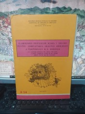 Hartă A-14, Secțiune geologică Tăul Zăului-Trei Sate-Vlăhița-S&icirc;nmartin-Plăieșu de Jos-Poiana Sărată-F&icirc;nt&icirc;ni-Bălteni-..., scara 1:200.000, 1985, 103