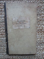 PREMIER LIVRE DE LA CYROPEDIE PAR XENOPHON TEXTE GREC PUBLIE AVEC DES ARGUMENTS ET DES NOTES EN FRANCAIS PAR C HURET 1882