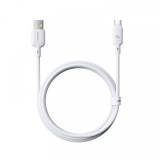 Cablu Date si Incarcare USB-A - USB-C Baseus Silky, 100W, 1m, Alb P10377703213-00