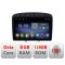 Navigatie Peugeot 308 F-038 Octa Core cu Android Radio Bluetooth Internet GPS WIFI DSP 8+128GB 4G CarStore Technology