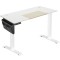 SONGMICS Birou cu reglaj electric pe inaltime, memorie cu 4 inaltimi, 60x140x(72-120)cm, alb Household NewTrend