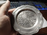 Farfuriuta vintage zinc