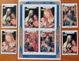 AITUTAKI--1986-&#039;&#039;PICTURI -RELIGIE-CRACIUN&#039;&#039;COLITA+SET DE4V.&#039;&#039;--MNH NESTAMP. -Calitate EXTRA