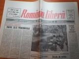 ziarul romania libera 22-23 iulie 1990