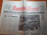 Ziarul romania libera 22-23 iulie 1990