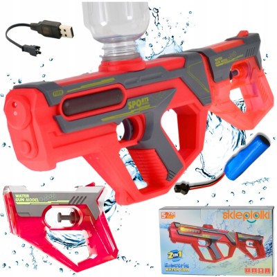 PISTOL ELECTRIC CU APĂ PUȘCĂ CU APĂ ARUNCĂTOR DE APĂ TUN AUTOMAT USB foto