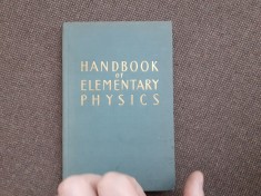 Handbook of elementary physics N.I. Koshkin, M.G. Shirkevich