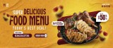 Banner personalizat Food Menu pentru restaurant, fast-food sau livrări