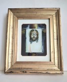 Icoana pictata pe sticla, cu valoare artistica deosebita