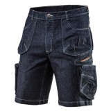 Cumpara ieftin Pantaloni scurti de lucru DENIM nr.XS/46 Neo Tools 81-279-XS HardWork ToolsRange